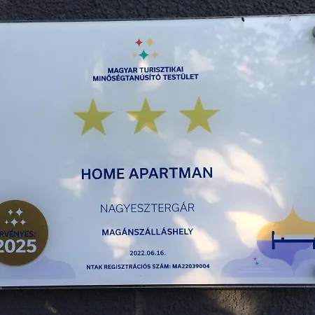Apartment Home Apartman Nagyesztergar